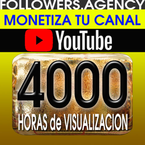 Youtube - Horas de visualizacion para activar la monetización